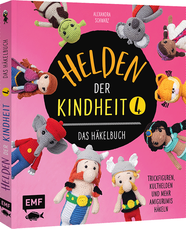 Helden der Kindheit 4 – Das Häkelbuch – Band 4