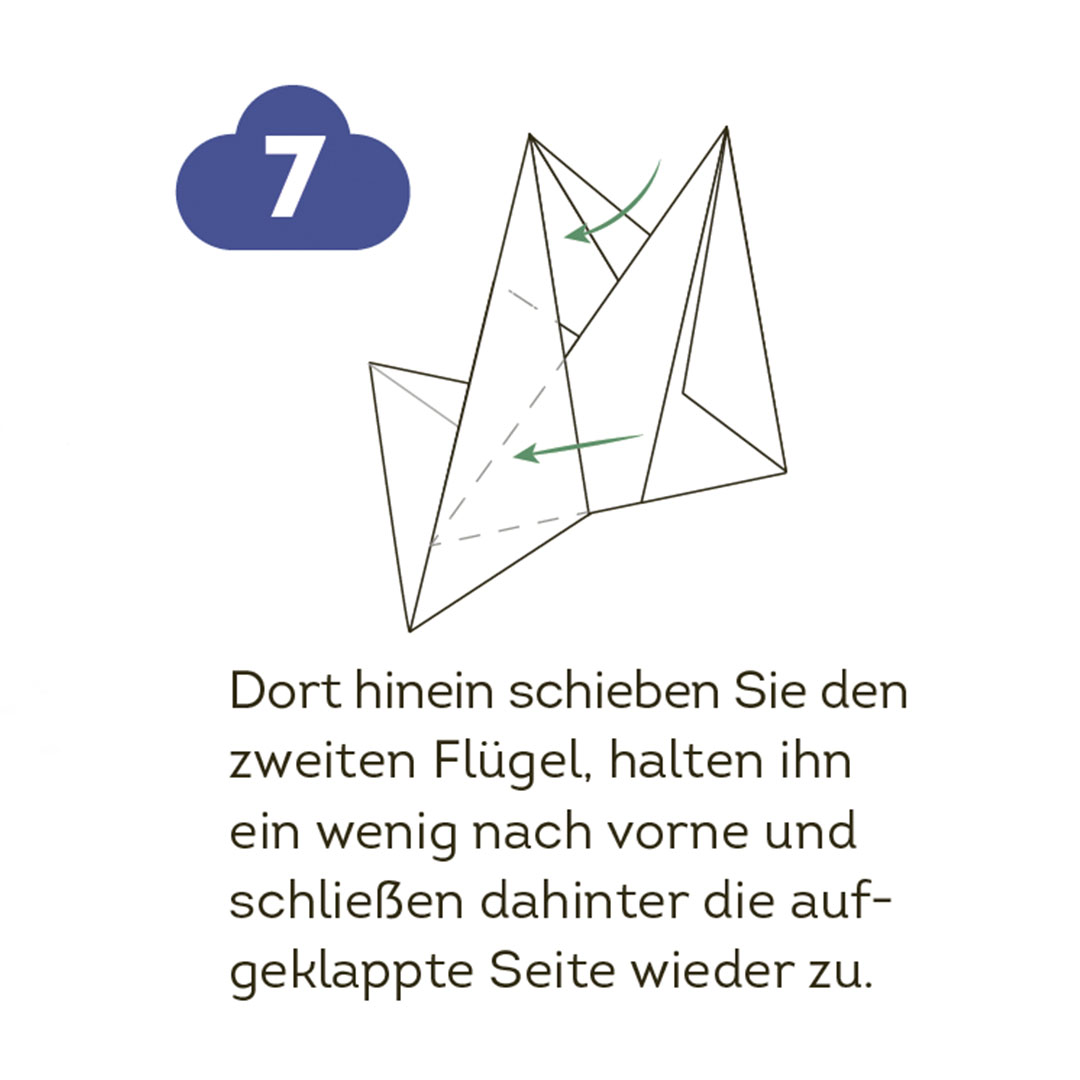 Schritt 7 Anleitung "Origami Sonnenstern" aus dem Buch "333 Origami – Beautiful Sky"
