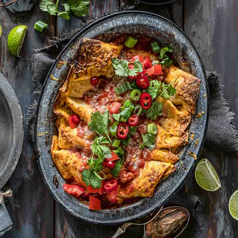 Enchiladas Rojas