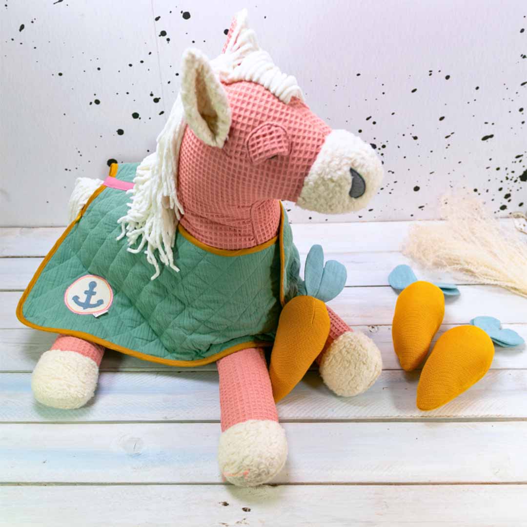Ponydecke und Karotte