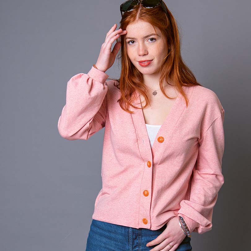 Kurz-Cardigan Sinje