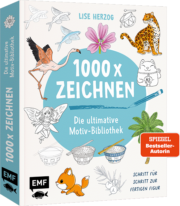 Die ultimative Motiv-Bibliothek – 1000 x zeichnen