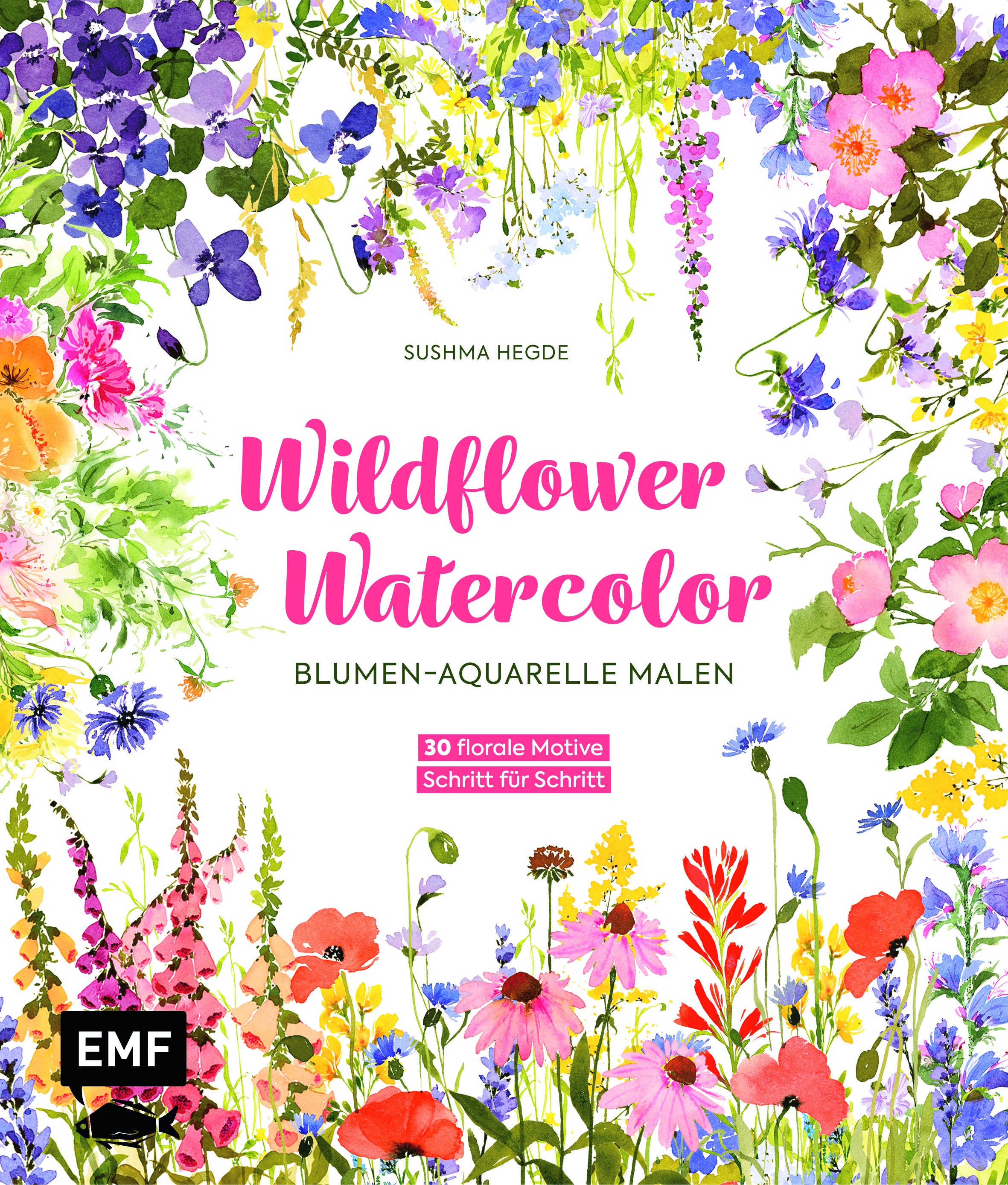 Wildflower Watercolor – Blumen-Aquarelle malen