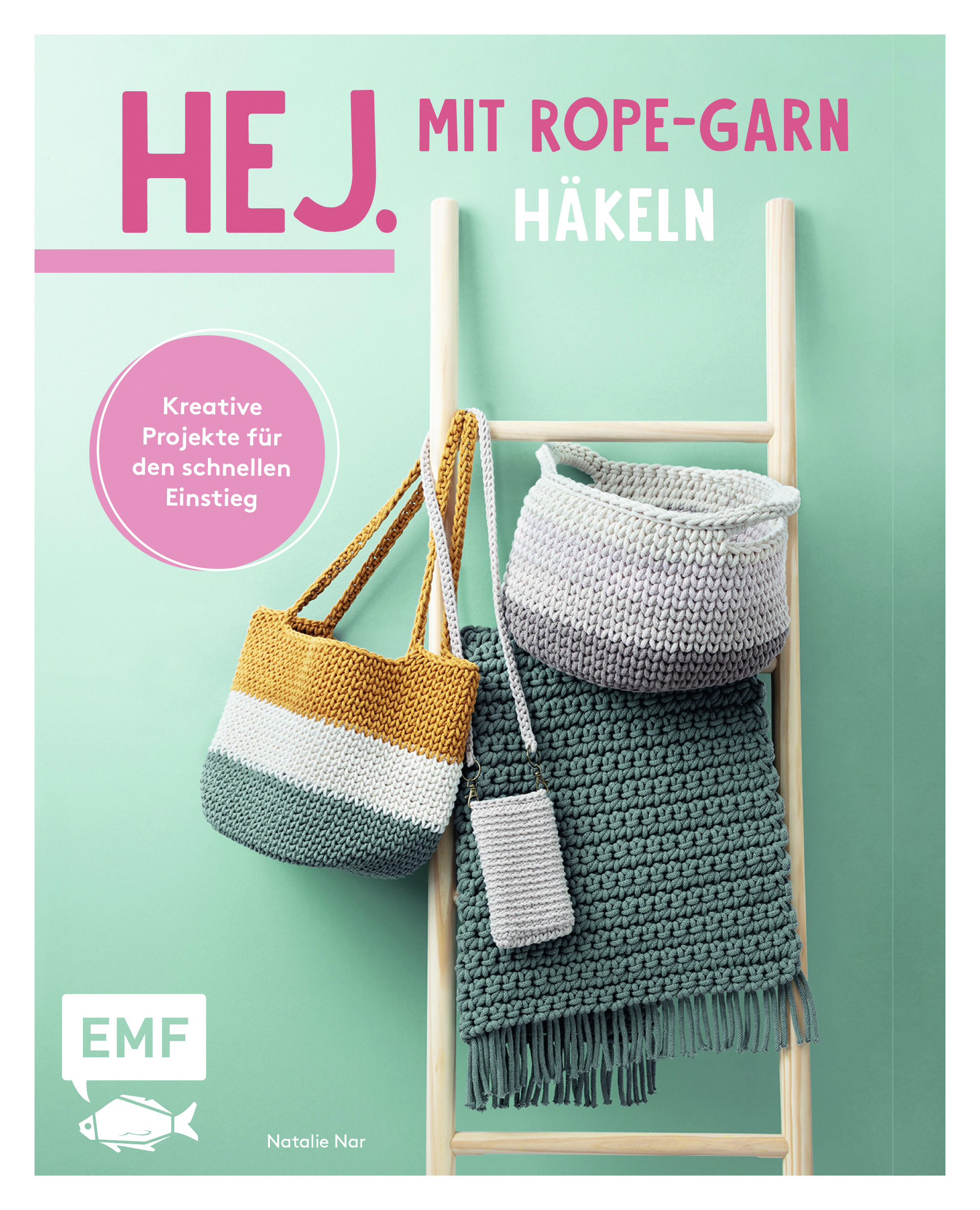 Hej. Mit Rope-Garn häkeln super easy