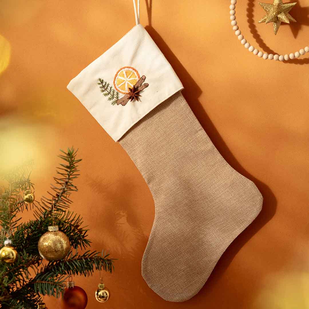 Nikolausstiefel besticken