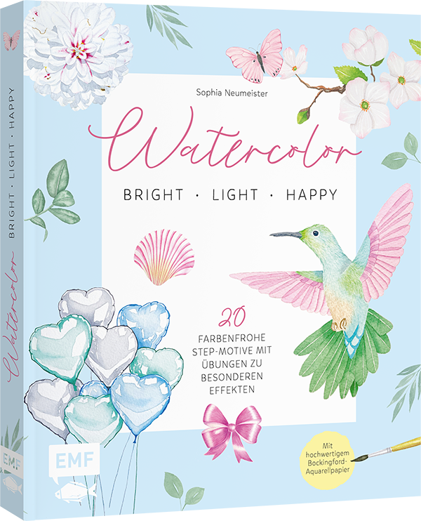 Watercolor – bright, light & happy!