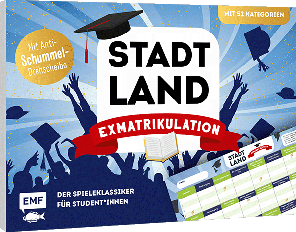 Stadt, Land, Exmatrikulation – Der Spieleklassiker für Studentinnen und Studenten