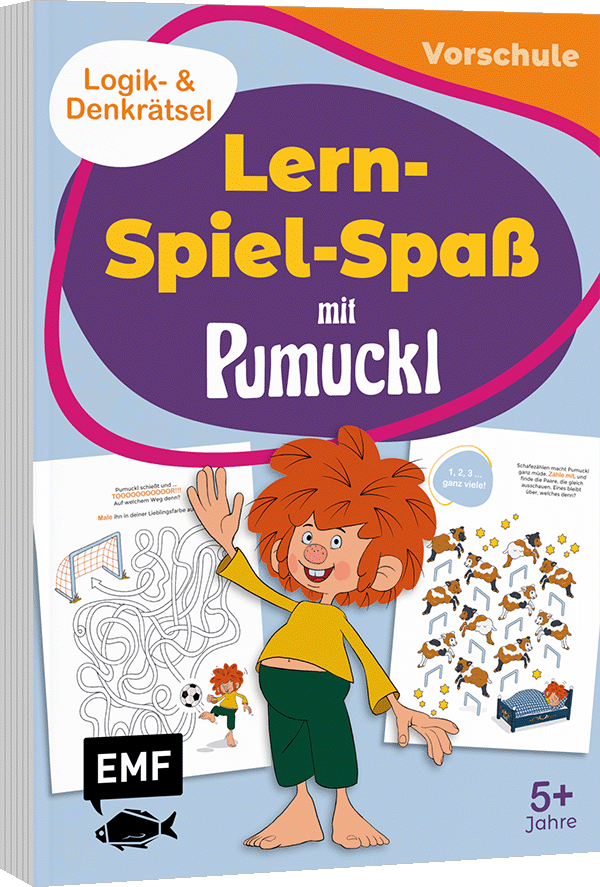 Lern-Spiel-Spaß mit Pumuckl - Mein Vorschulblock: Logik- und Denkrätsel