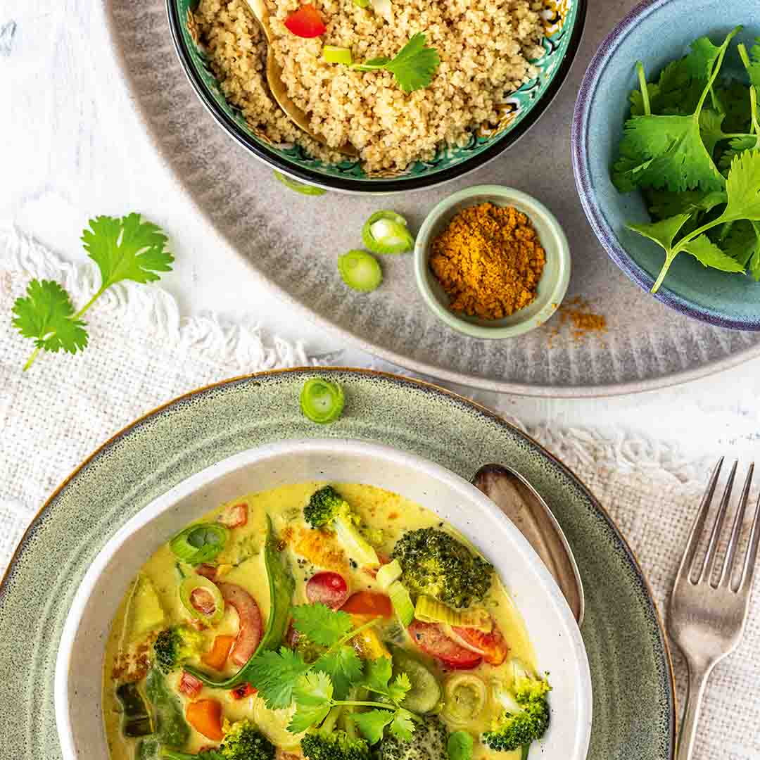 Veggie-Curry mit Couscous